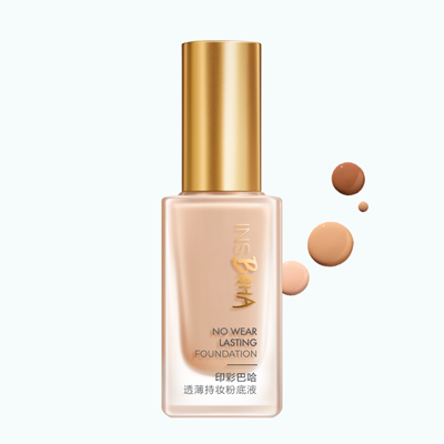 yaxin868印彩巴哈透薄持妆粉底液-柔雾型/柔润型